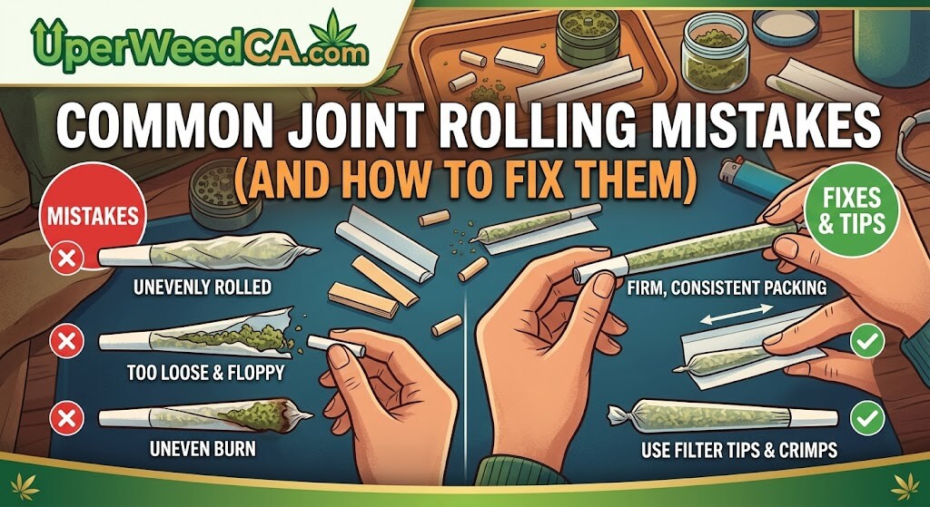 Common Joint Rolling Mistakes (And How to Fix Them) | Uper Weed
