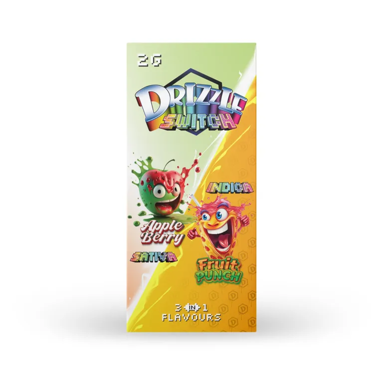 Drizzle 2g Switch Vape 3-in-1 (Apple Berry & Fruit Punch) photo 1