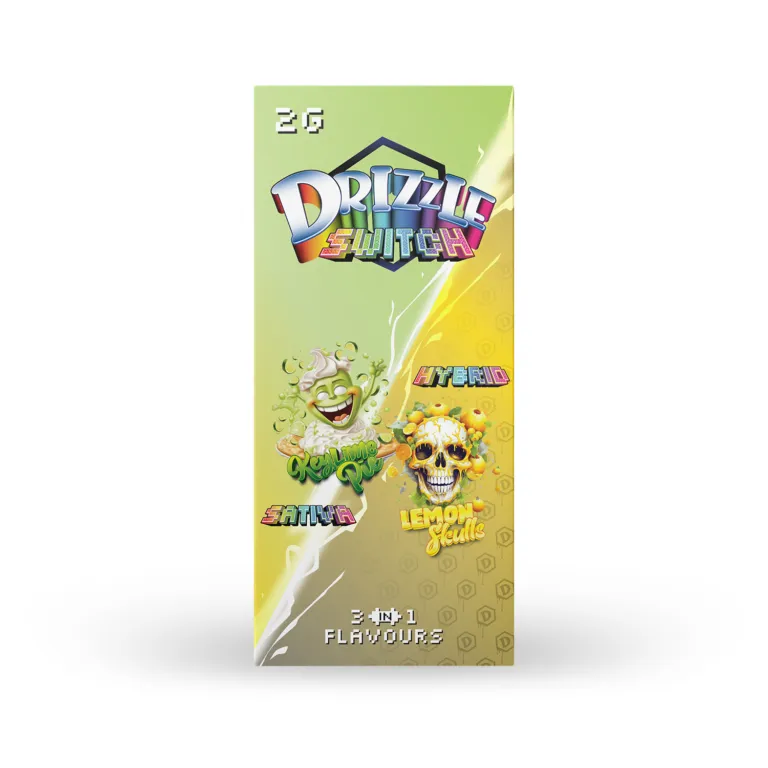 Drizzle 2g Switch Vape 3-in-1 (Keylime Pie & Lemon Skulls) photo 1