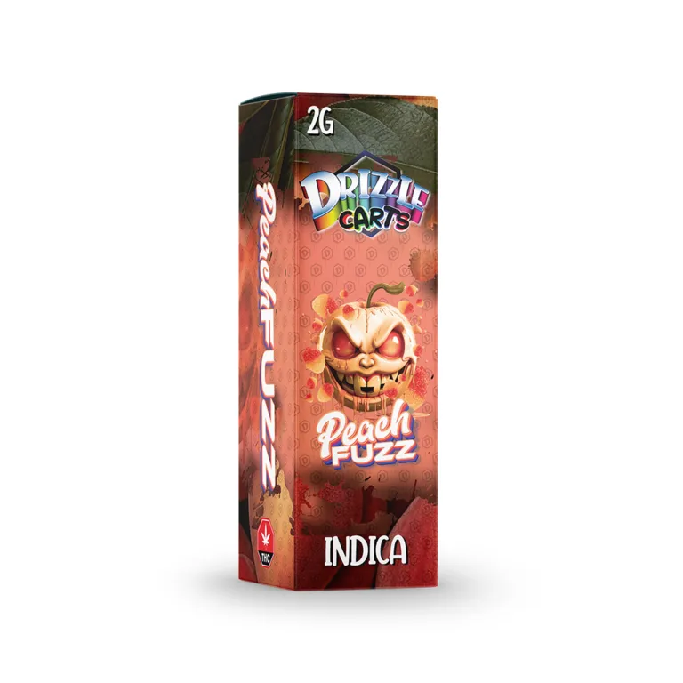 Drizzle 2g Vape Cartridges - Peach Fuzz