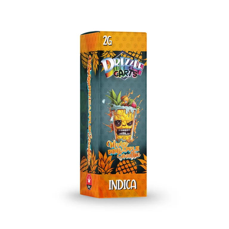 Drizzle 2g Vape Cartridges - Mango Pineapple Smoothie photo 1