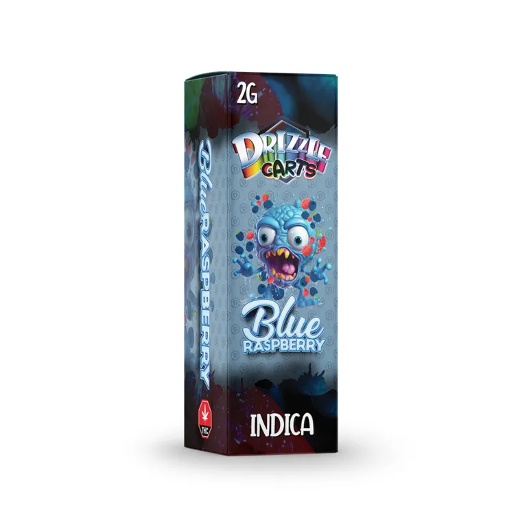 Drizzle 2g Vape Cartridges - Blue Raspberry photo 1