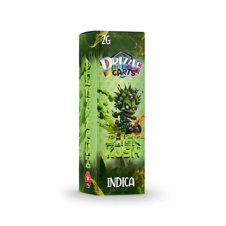 Drizzle 2g Vape Cartridges - Alien Kush photo 1