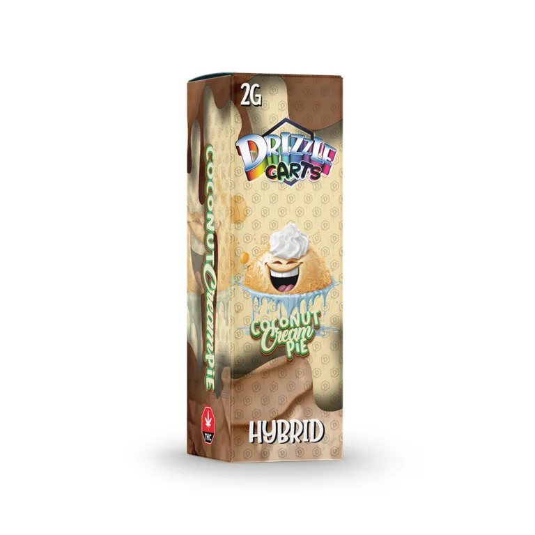 Drizzle 2g Vape Cartridges - Coconut Cream Pie photo 1