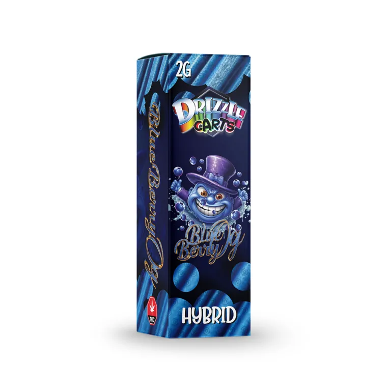 Drizzle 2g Vape Cartridges - Blue Berry OG