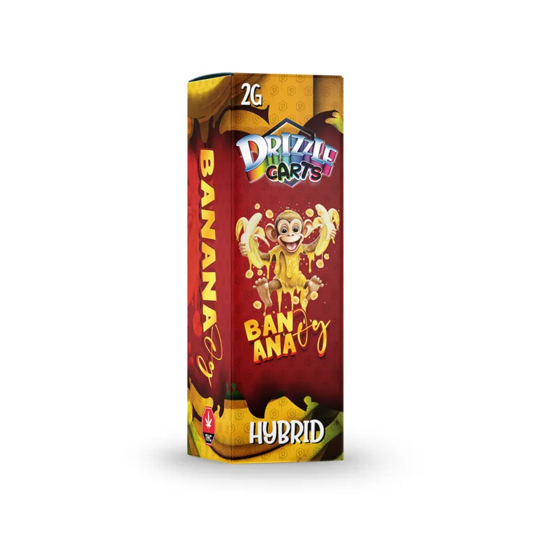 Drizzle 2G Vape Cartridges – Banana OG