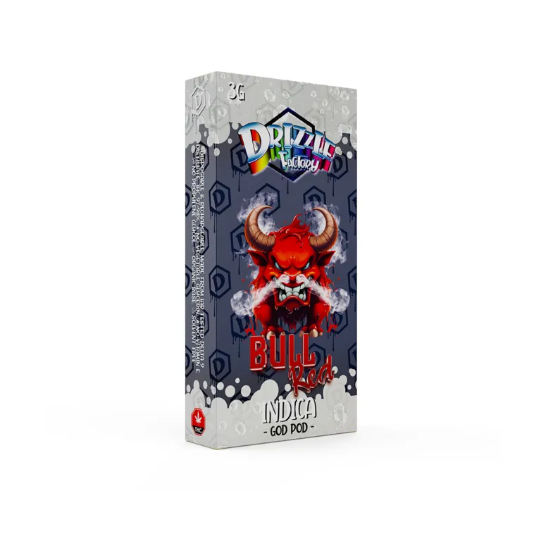 Bull Red - Drizzle Factory Vape 3g Premium Disposable Vape photo 2