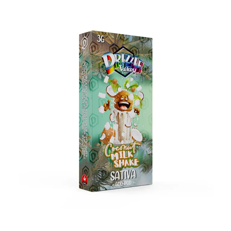 Coconut Milk Shake - Drizzle Factory Vape 3g Premium Disposable Vape photo 2