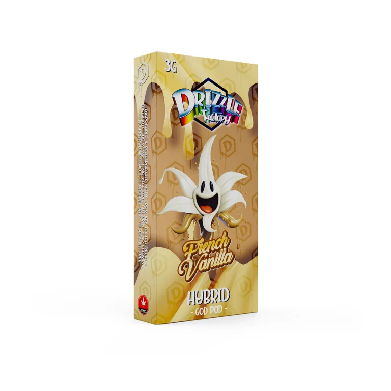 French Vanilla - Drizzle Factory Vape 3g Premium Disposable Vape photo 2