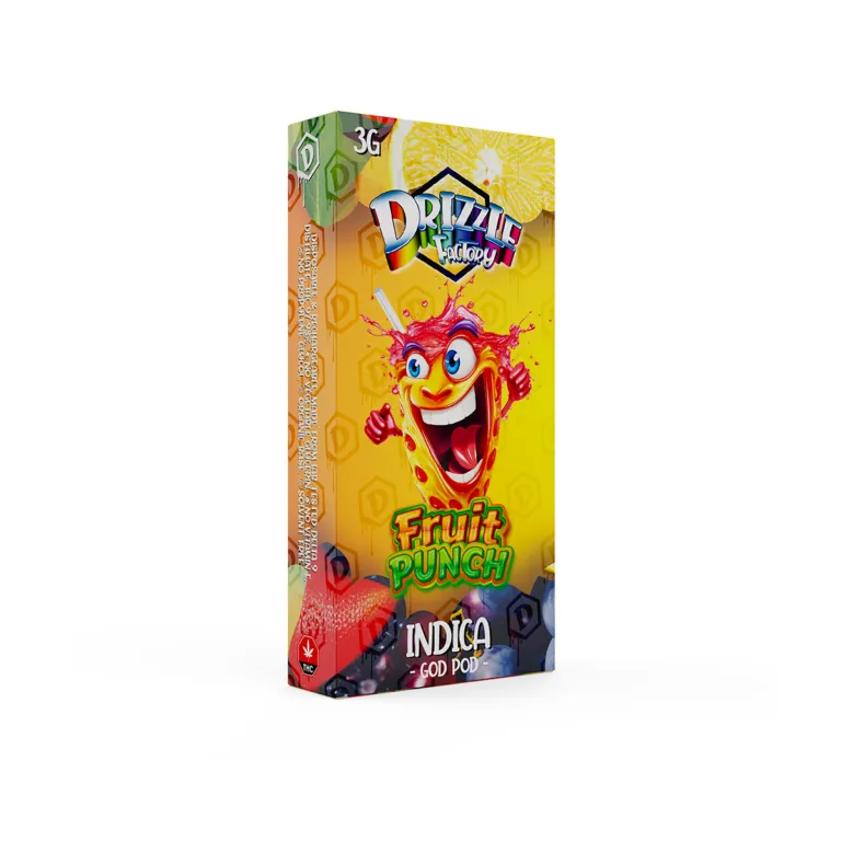 Fruit Punch - Drizzle Factory Vape 3g Premium Disposable Vape photo 2