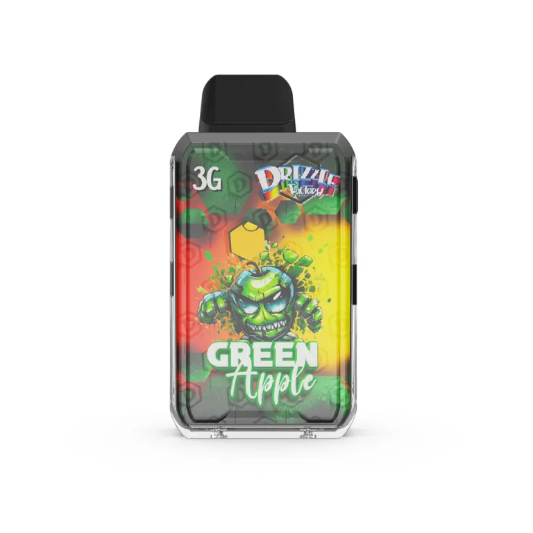 Green Apple - Drizzle Factory Vape 3g Premium Disposable Vape photo 1