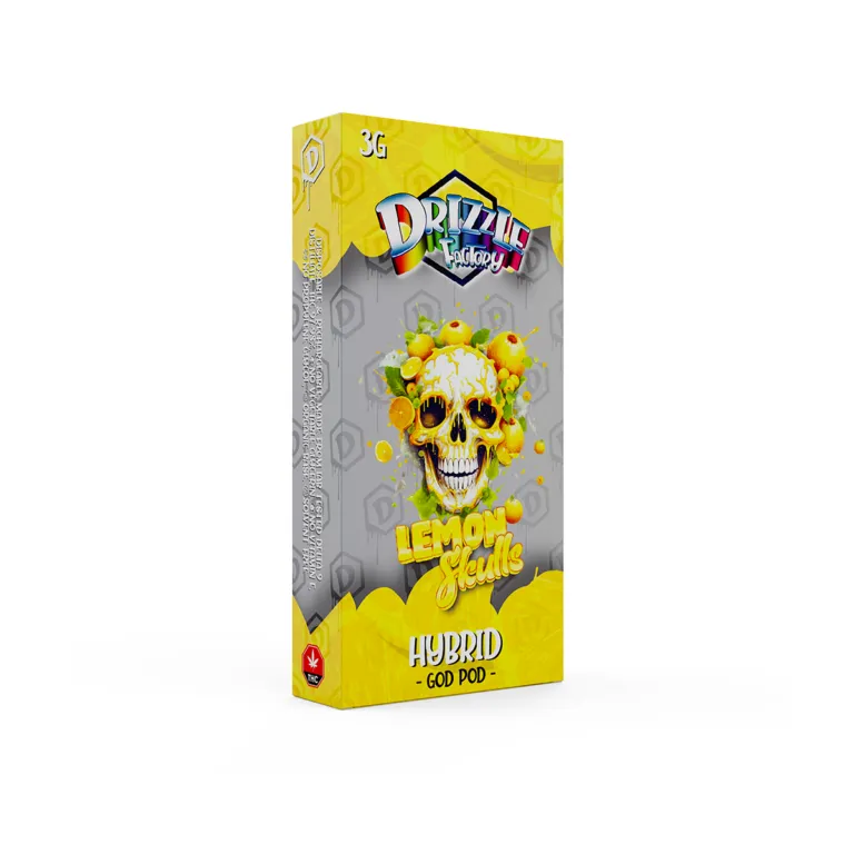 Lemon Skulls - Drizzle Factory Vape 3g Premium Disposable Vape photo 2