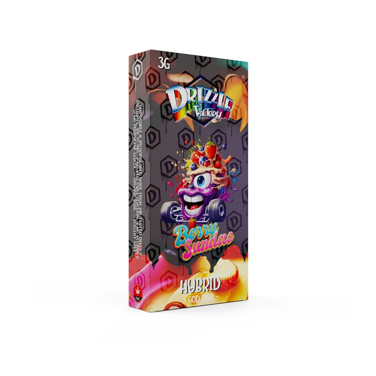 Berry Sundae - Drizzle Factory Vape 3g Premium Disposable Vape photo 2