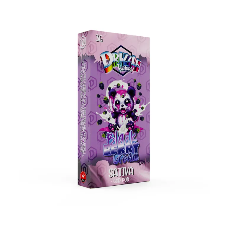 Black Berry Cream - Drizzle Factory Vape 3g Premium Disposable Vape photo 2