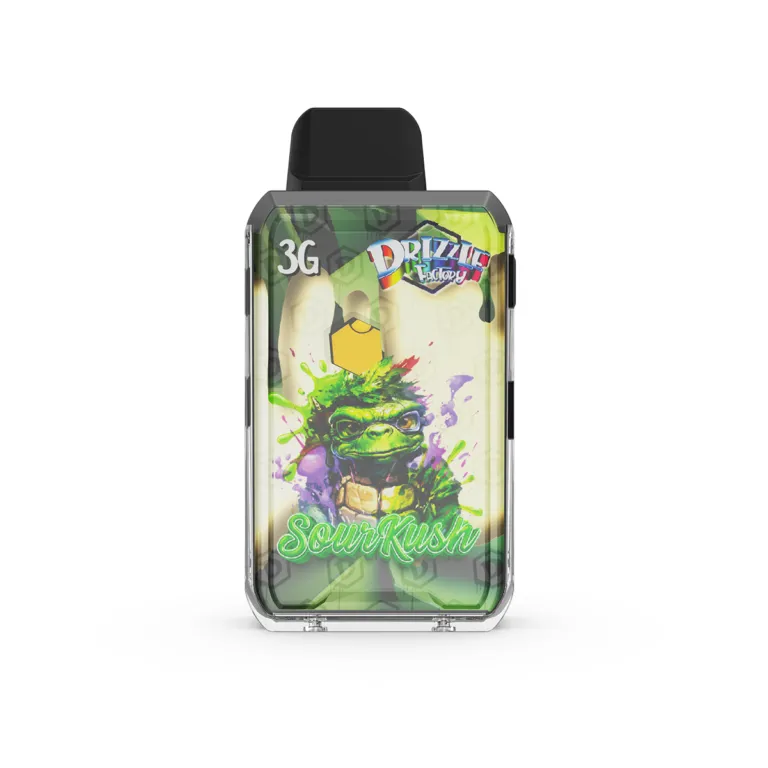 Sour Kush - Drizzle Factory Vape 3g Premium Disposable Vape photo 1