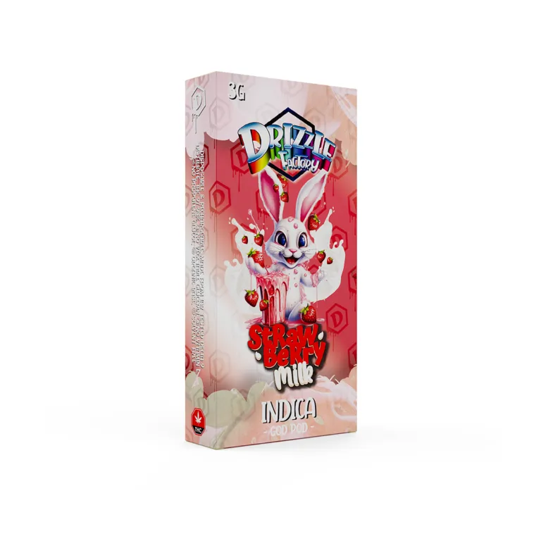 Strawberry Milk - Drizzle Factory Vape 3g Premium Disposable Vape photo 2