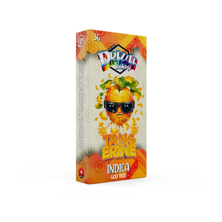 Tangerine - Drizzle Factory Vape 3g Premium Disposable Vape photo 2