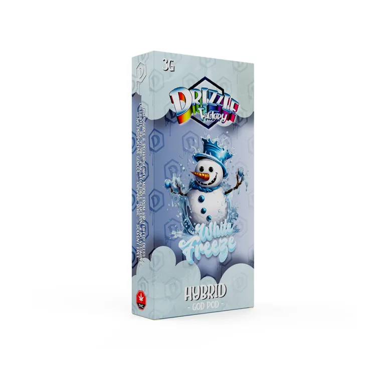 White Freeze - Drizzle Factory Vape 3g Premium Disposable Vape photo 2