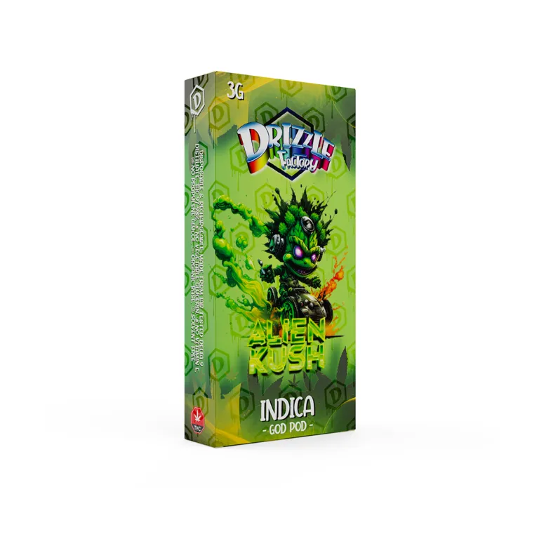 Alien Kush - Drizzle Factory Vape 3g Premium Disposable Vape photo 2