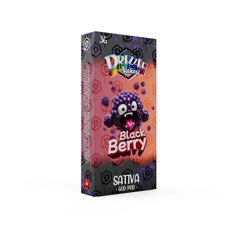 Black Berry - Drizzle Factory Vape 3g Premium Disposable Vape photo 2