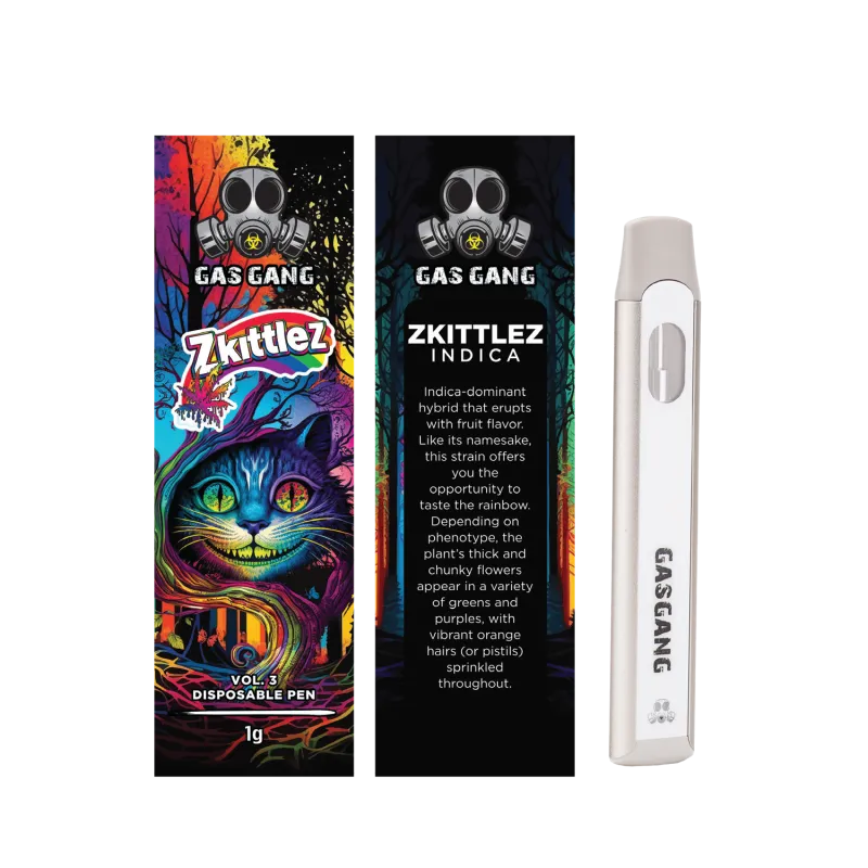 Zkittlez Gas Gang 1g Flavour THC Vape