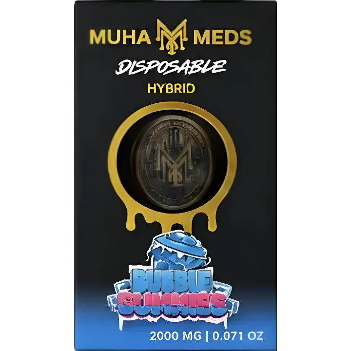 Muha Meds - 2000mg Vape Pen - Bubble Gummies photo 1