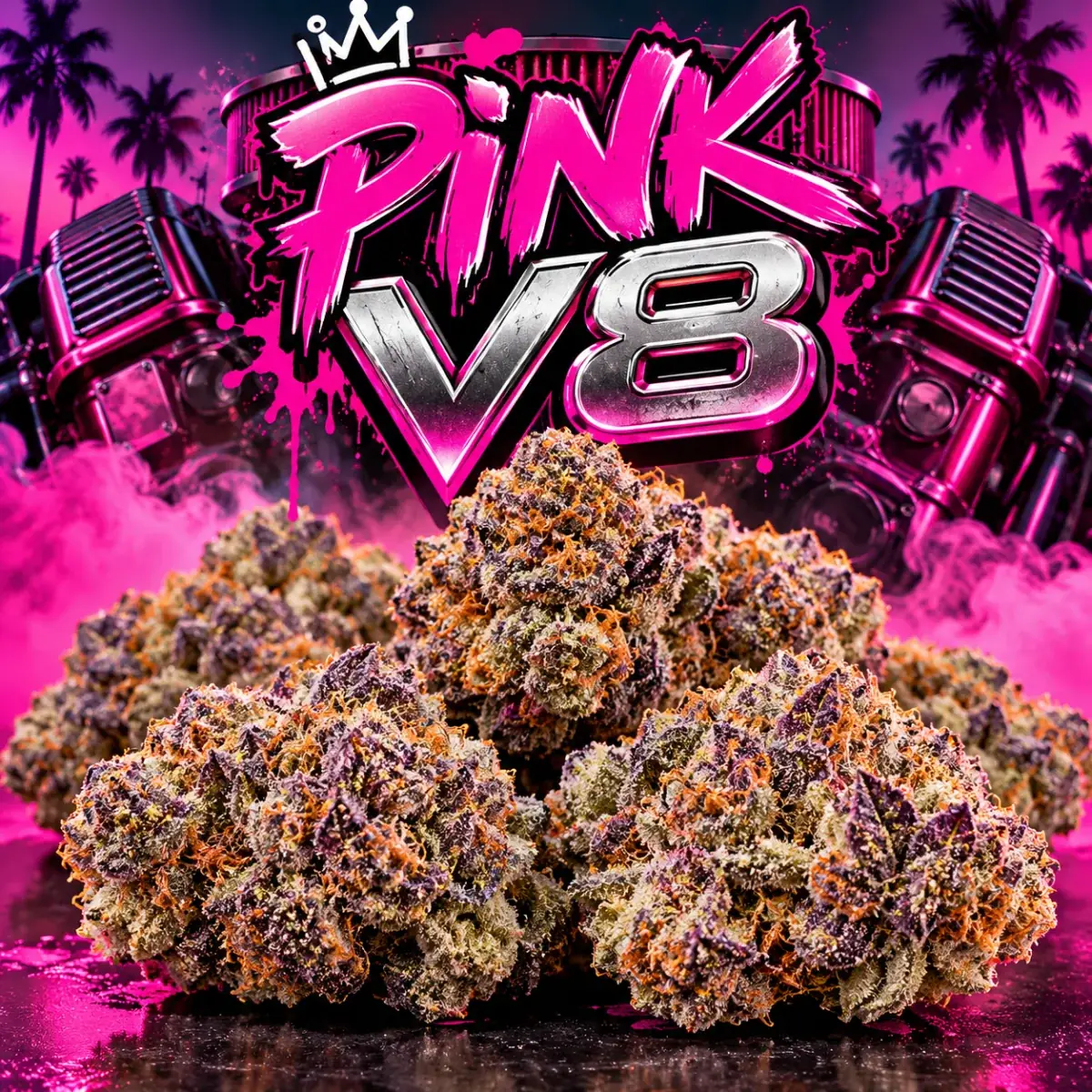 Pink V8